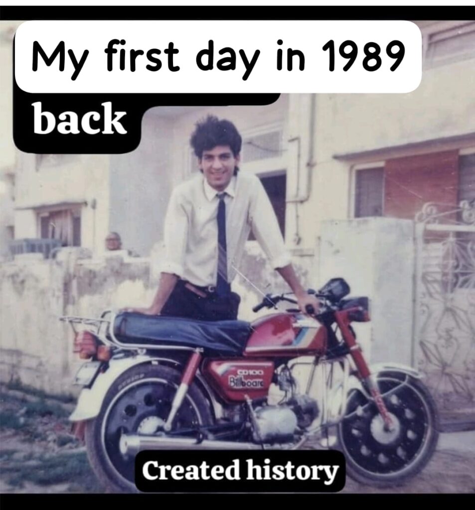 Aniel Gera starting career in 1989 as Medical Representative