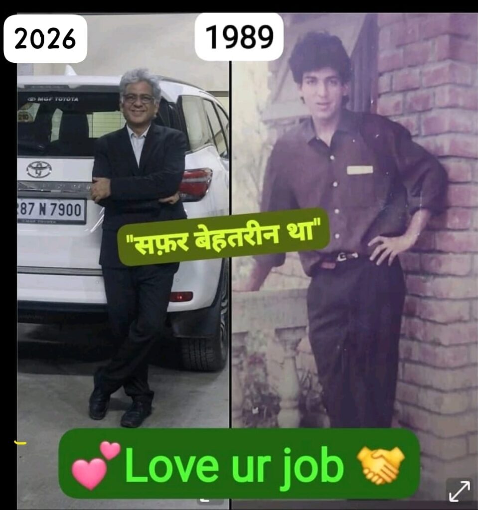 Aniel Gera 36 years journey as Medical Representative 1989 to 2026